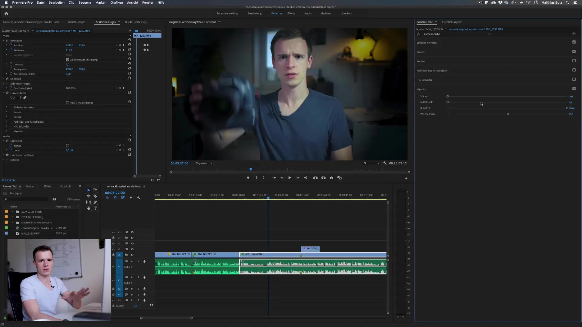 Using vignettes effectively in Premiere Pro CC