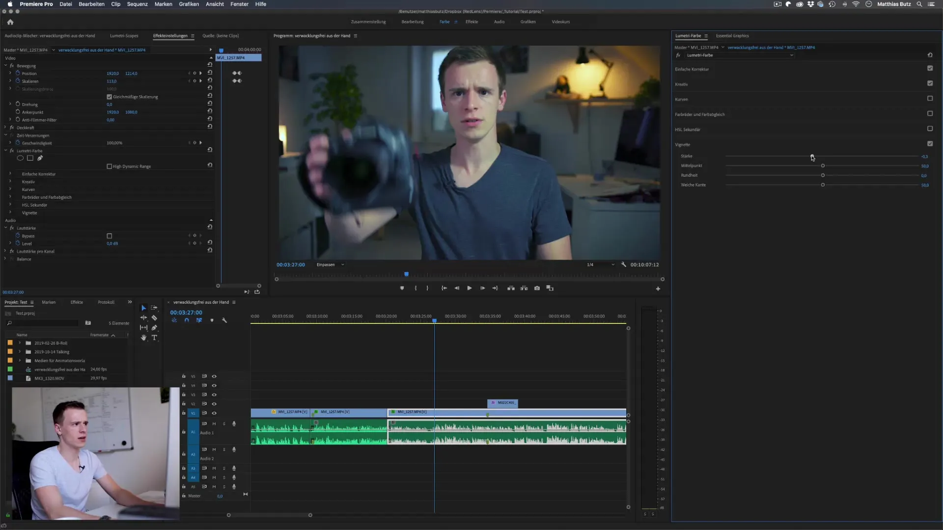 Using vignettes effectively in Premiere Pro CC
