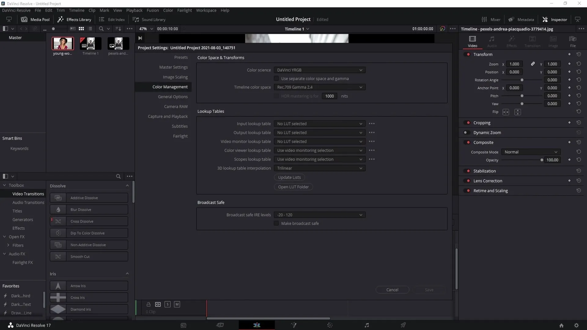 DaVinci Resolve: Importování a použití LUTs - Komplexní průvodce