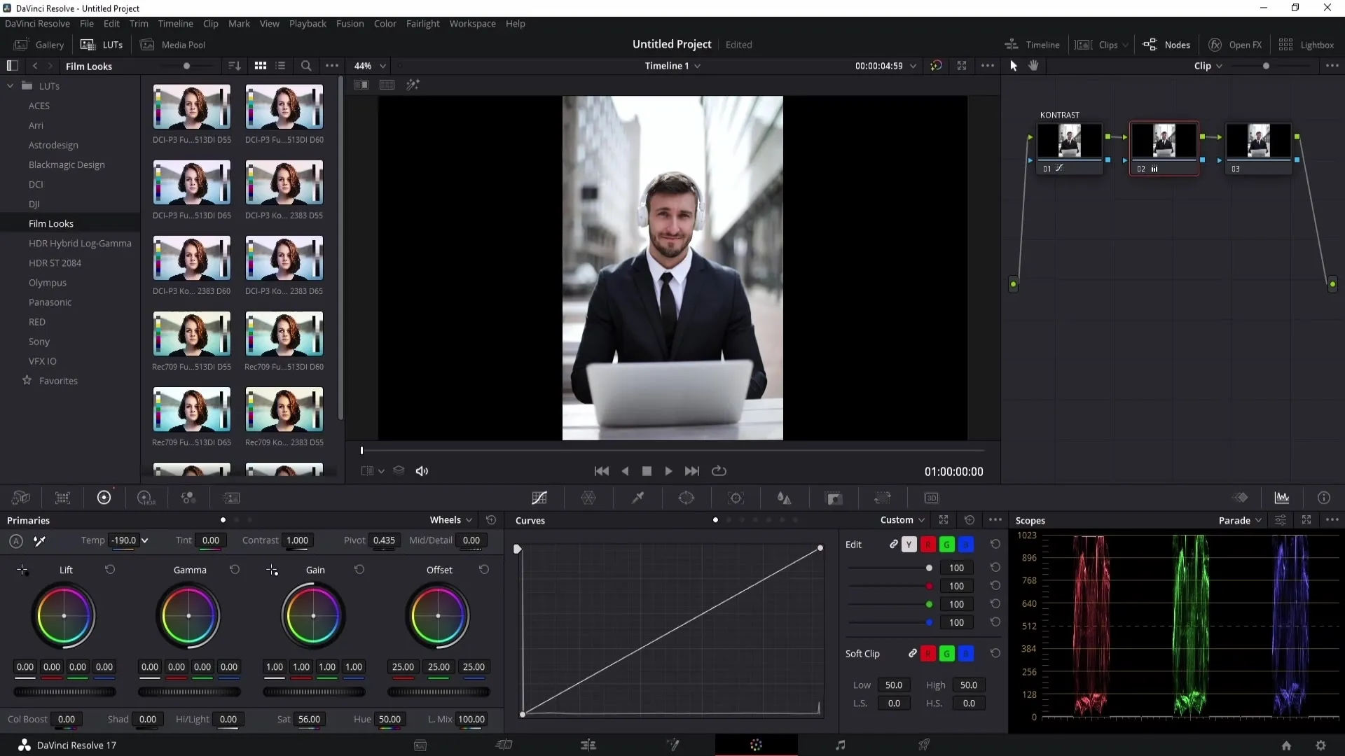 DaVinci Resolve: Importování a použití LUTs - Komplexní průvodce