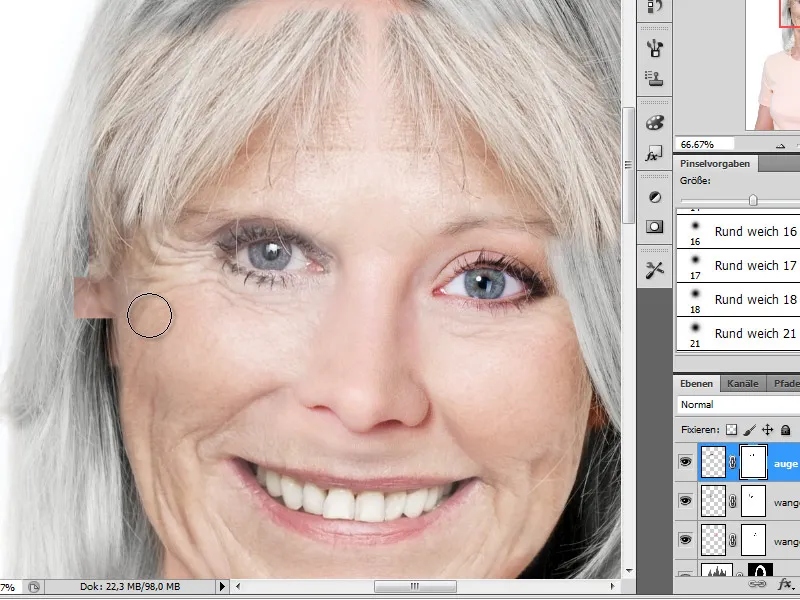 Fra ung til gammel - aldringseffekter ved hjelp av morphing-teknikker