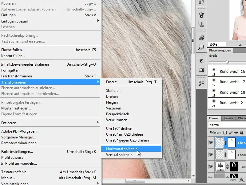 Ung til gammel - aldringseffekter ved hjelp av morphing-teknikker