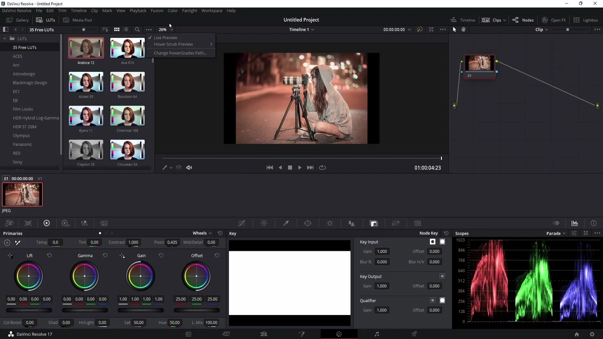 LUTs til DaVinci Resolve: En simpel vejledning til gratis downloads og anvendelse