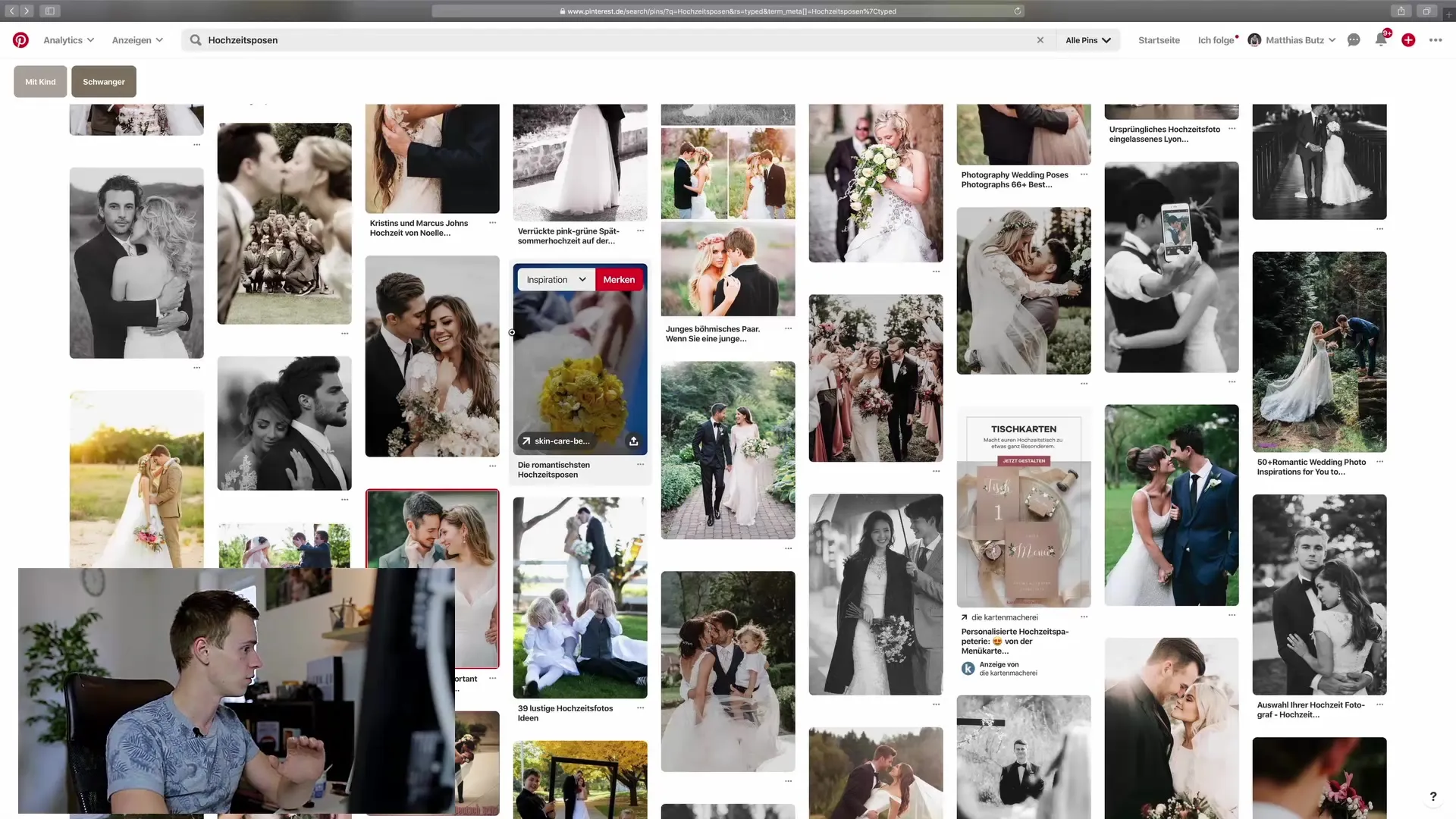 Inspiration für kreative Hochzeitsposen im Brautpaar-Shooting