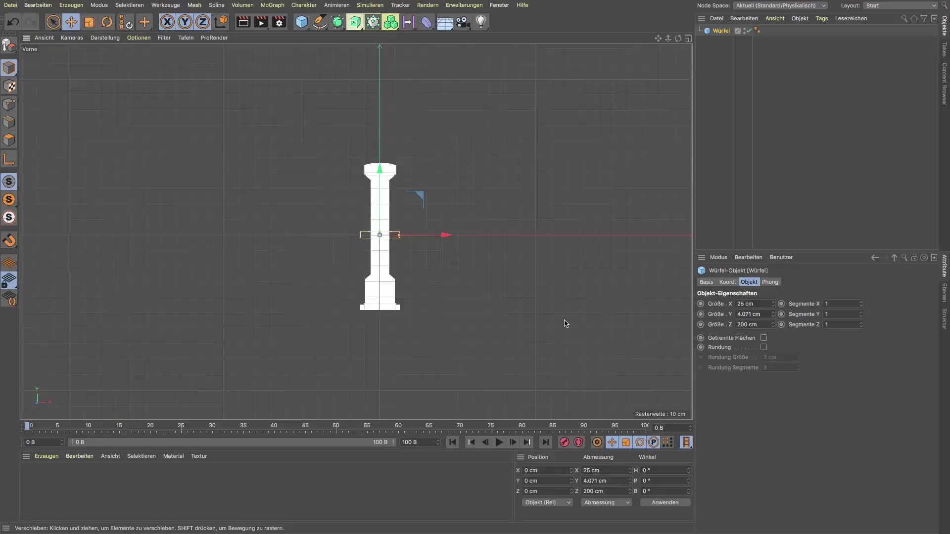 Realistic post modeling in Cinema 4D Realistic post modeling in Cinema 4D