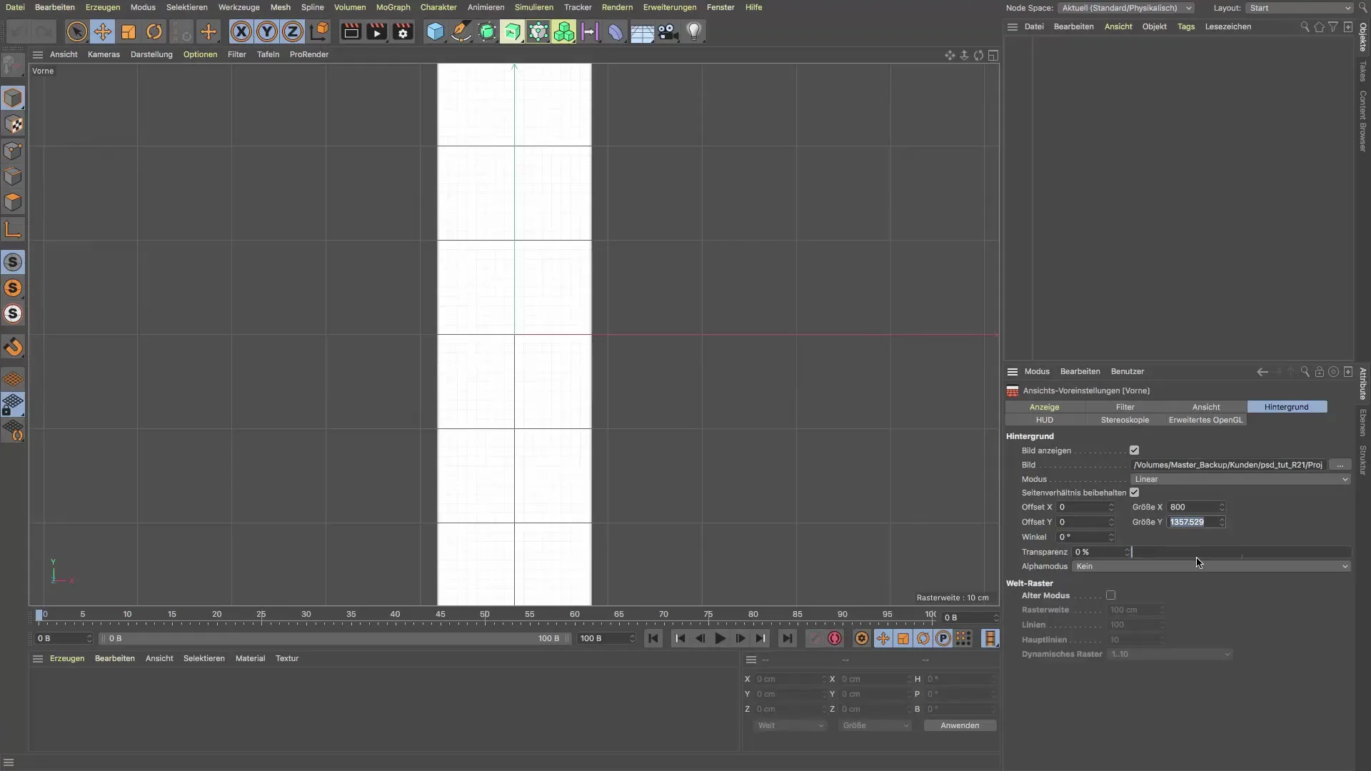 Realistic post modeling in Cinema 4D Realistic post modeling in Cinema 4D