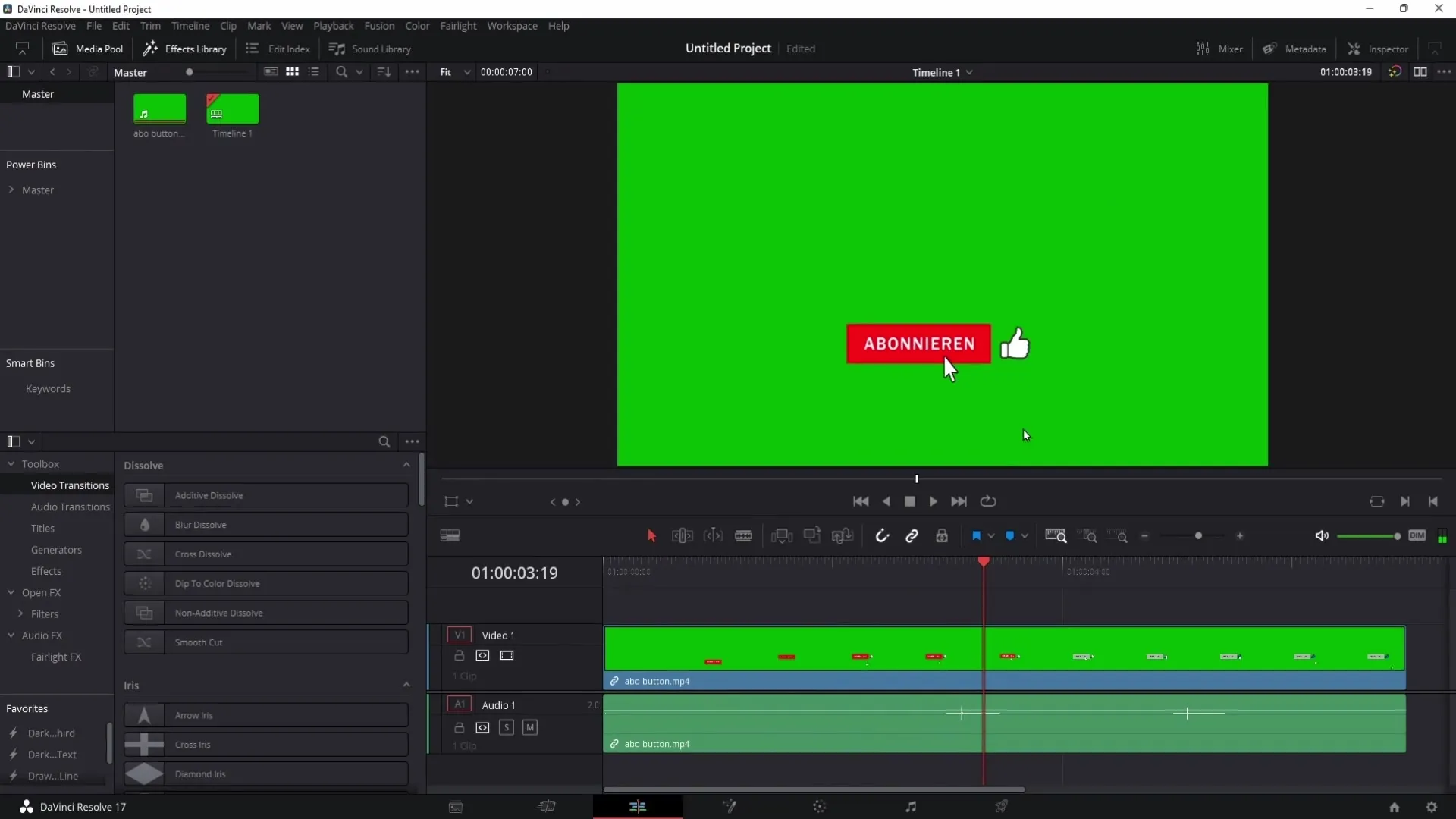 DaVinci Resolve: Průhledné pozadí snadno exportovat
