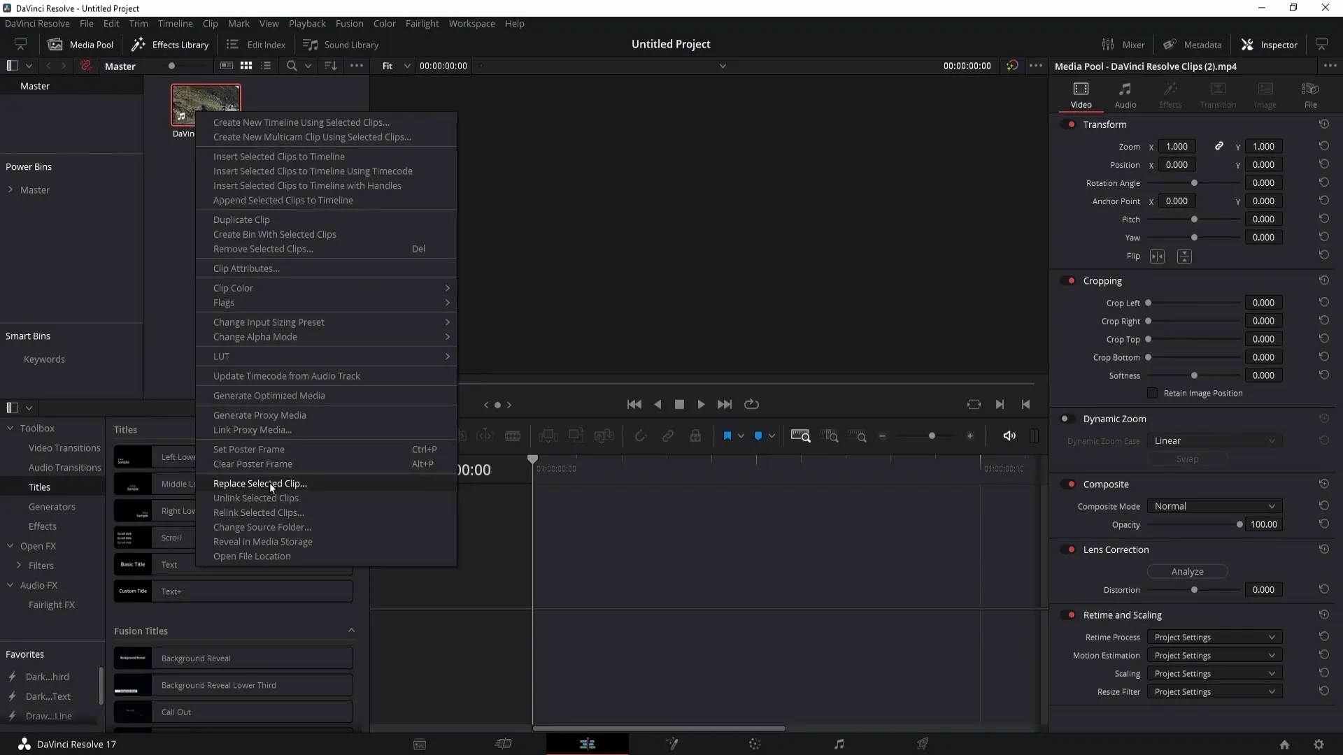 DaVinci Resolve: Porozumět a opravit chybu "Media Offline