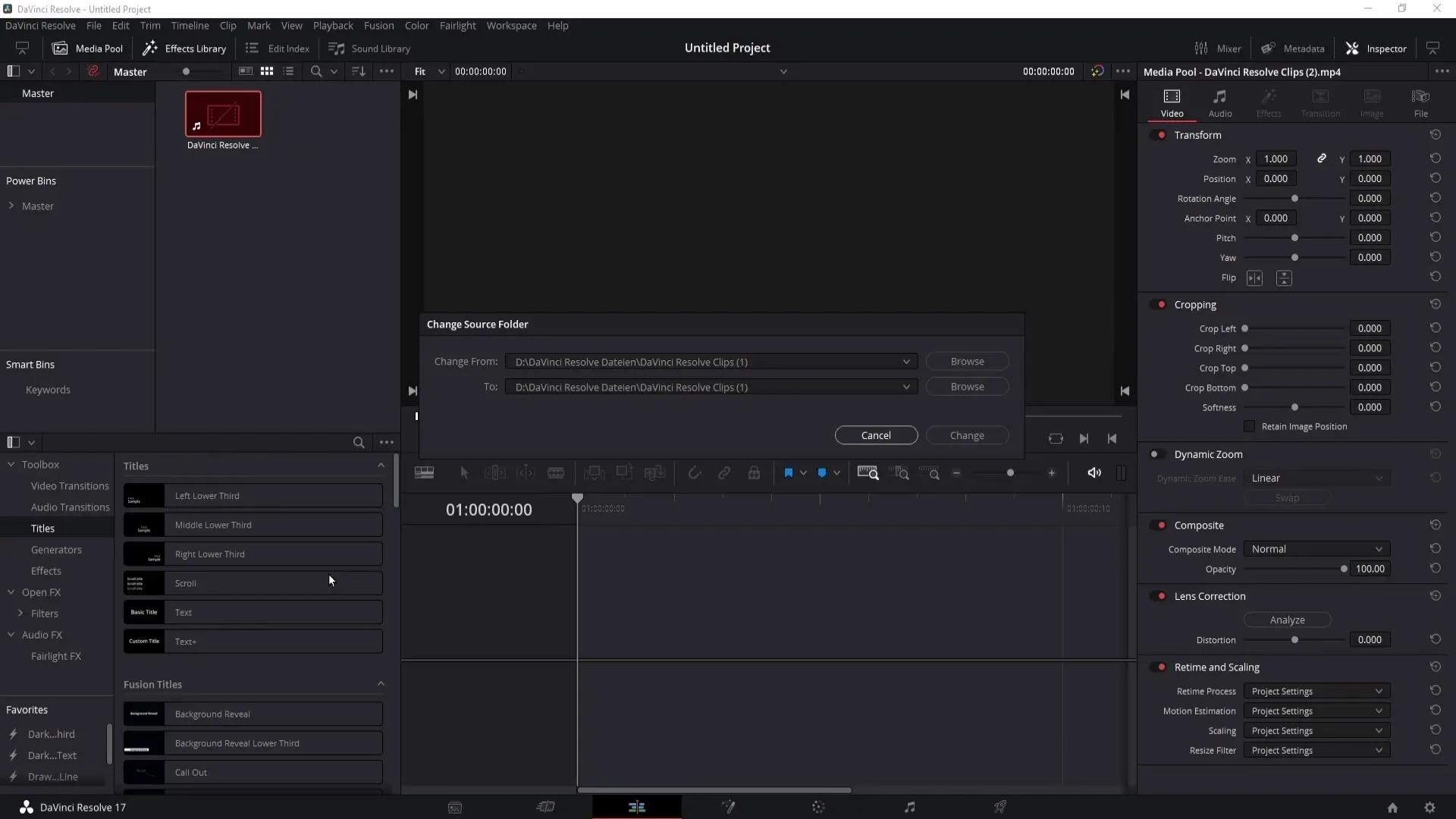 Pochopit a opravit chybu Media Offline v programu DaVinci Resolve