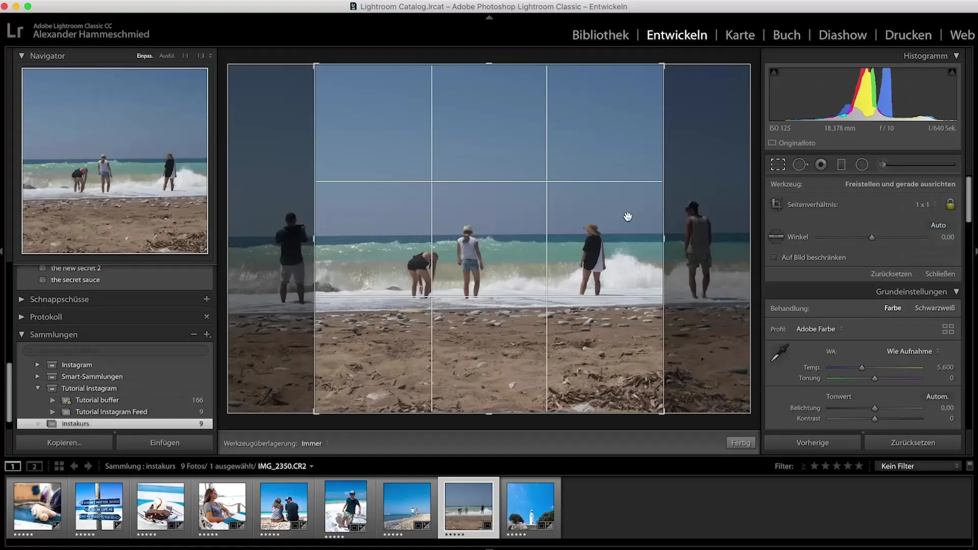Lightroom-guida per un efficace fotoritocco per Instagram