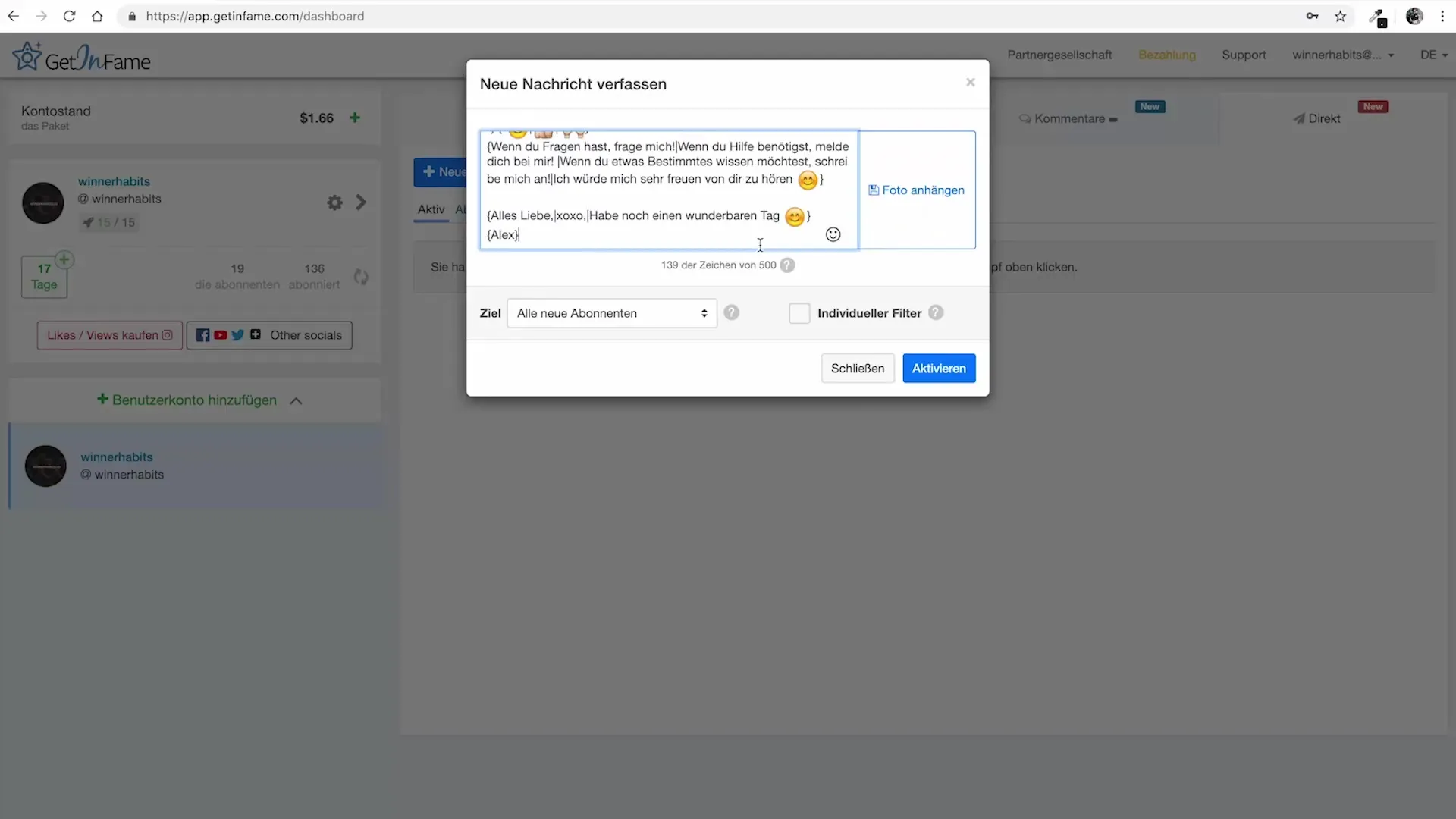 Messaggi Diretti automatizzati su Instagram per maggior coinvolgimento