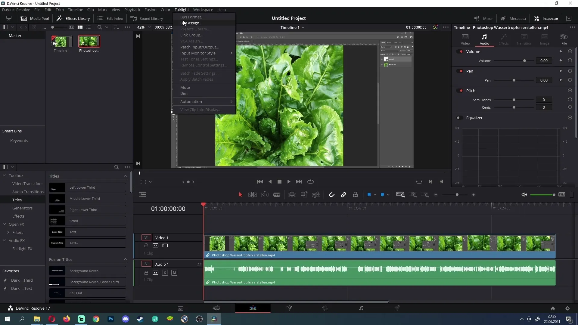 DaVinci Resolve: Žádný zvuk - Jak tento problém vyřešit