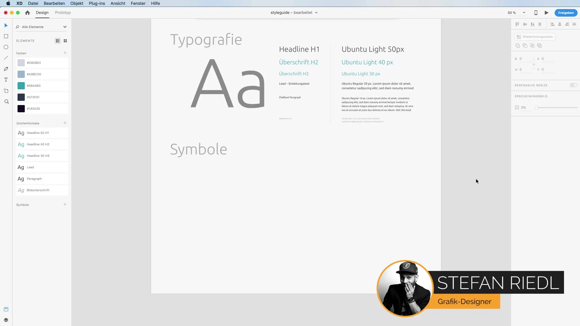 Membuat dan mengelola simbol serta bentuk di Adobe XD