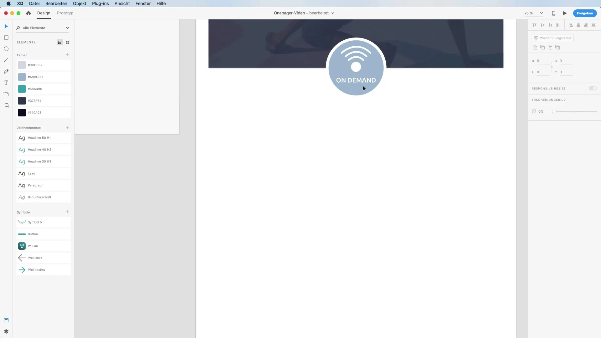 Utilizarea eficientă a rețelelor de repetare în Adobe XD
