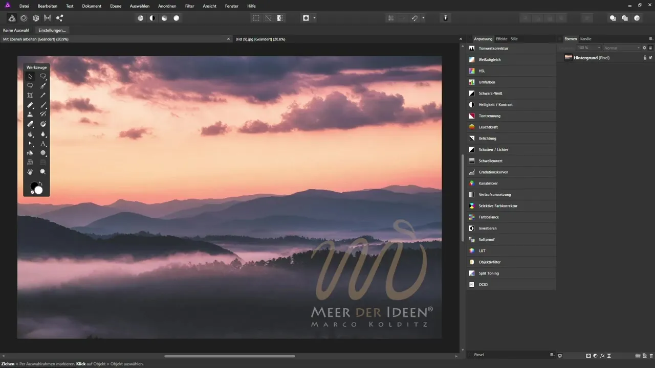 Grundlagen von Affinity Photo – Lerne die wichtigsten Funktionen