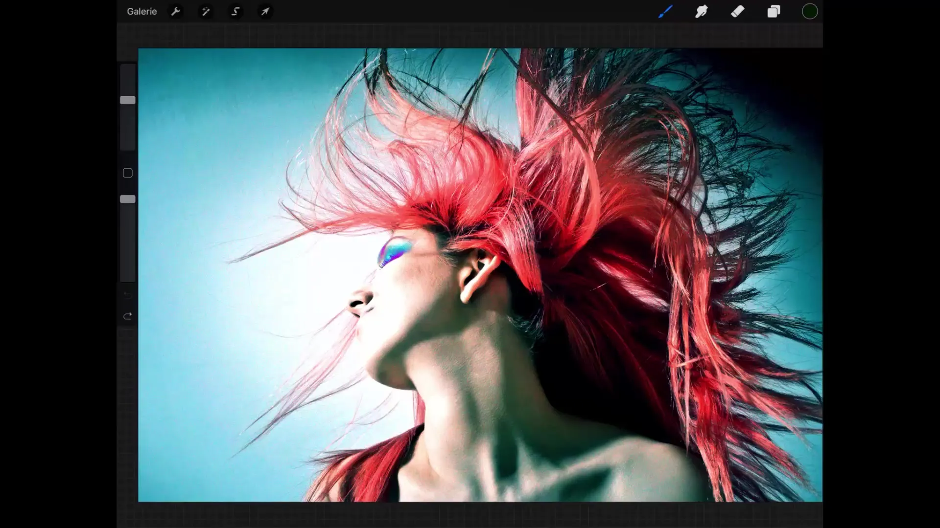 Procreate-tutorial: Optimal arbejde med lærredet
