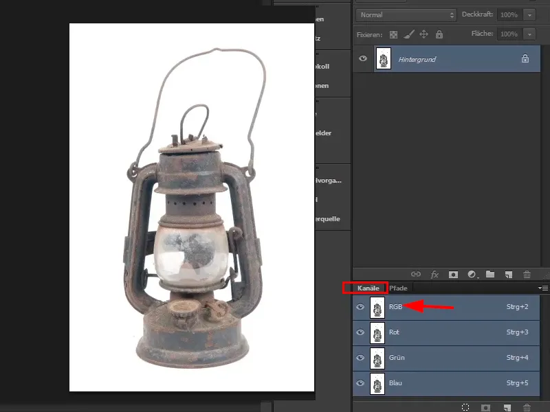 Photoshop - El oráculo del mar - Parte 03: Lámpara de recorte