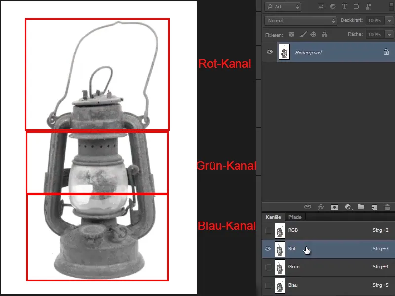 Photoshop - El oráculo del mar - Parte 03: Lámpara de recorte