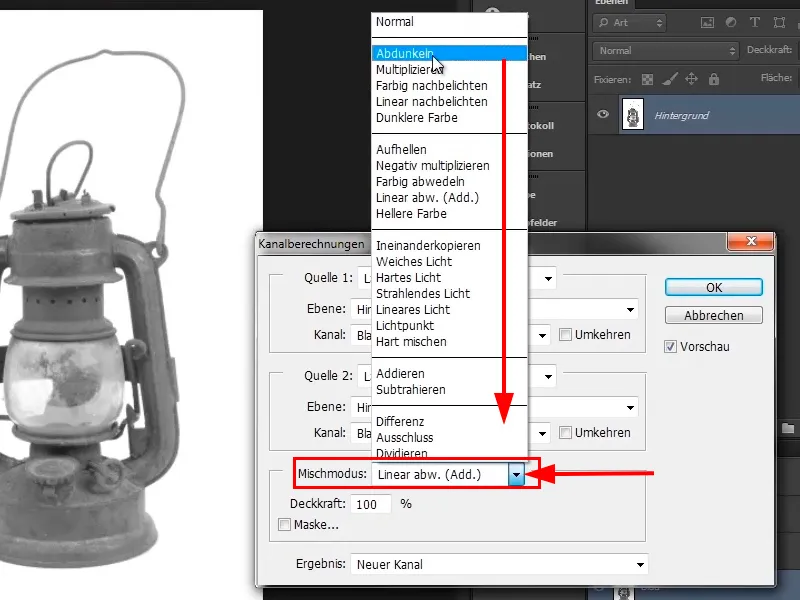 Photoshop - El oráculo del mar - Parte 03: Lámpara de recorte