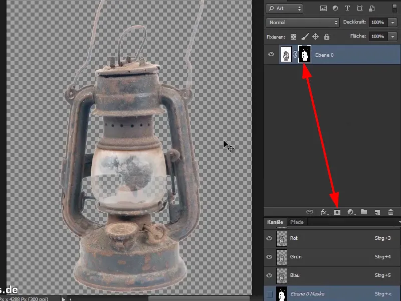 Photoshop - El oráculo del mar - Parte 03: Lámpara de recorte