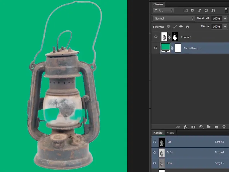 Photoshop - El oráculo del mar - Parte 03: Lámpara de recorte