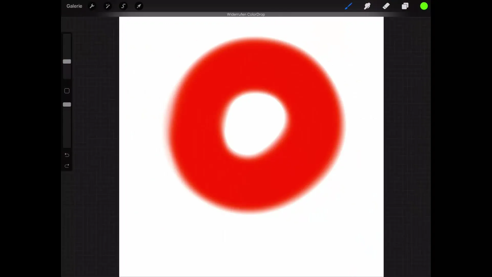 ColorDrop – Effektiv udfyldning i Procreate