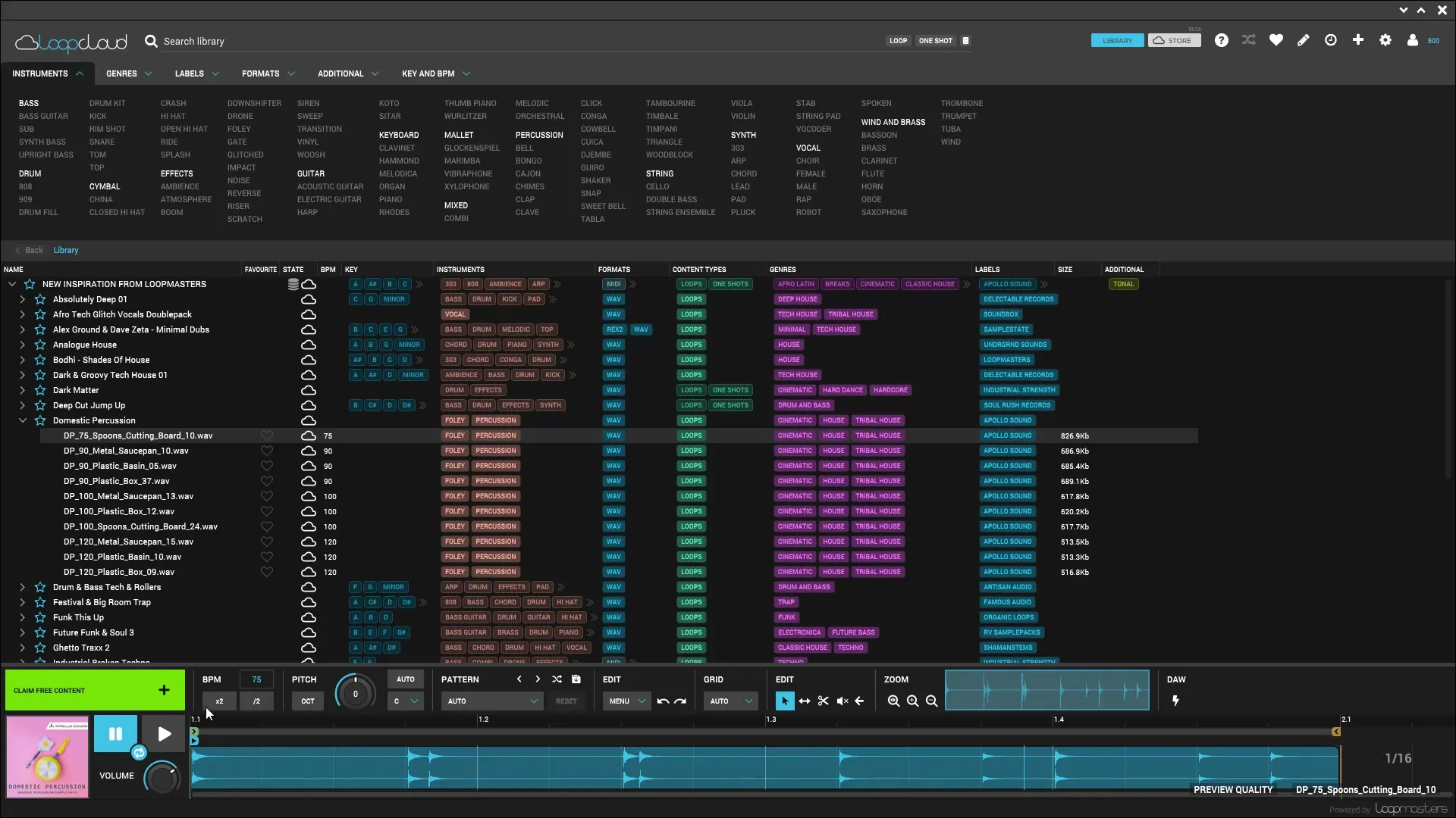 효과적인 Loop-Verwaltung과 함께 Magix Music Maker를 위한 Loopcloud
