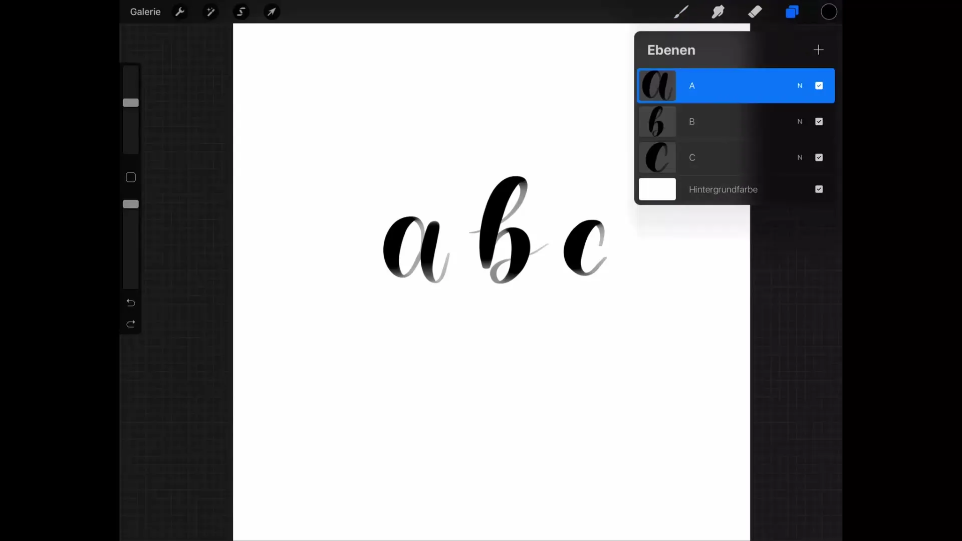 Procreate-tutorial: Elementer præcist flytte på iPad