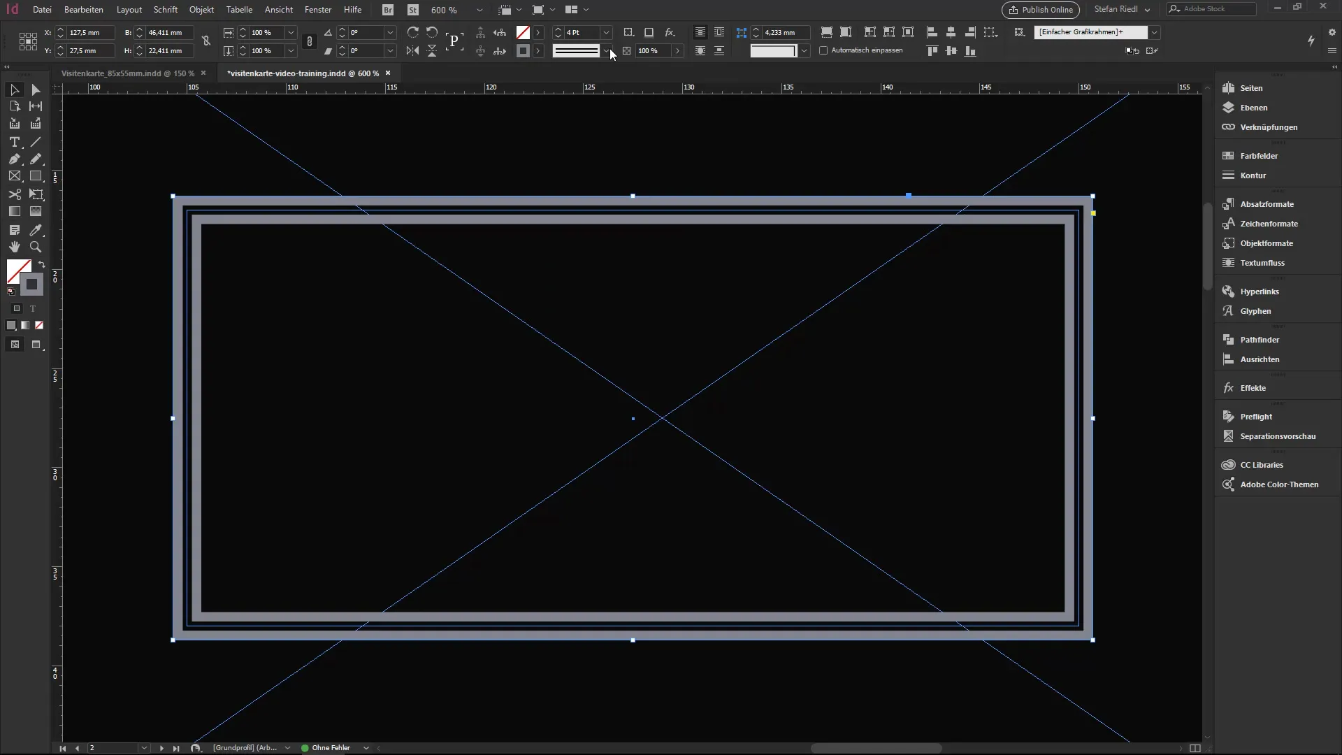 InDesign efektyviai naudoti: kurti formas ir kontūras