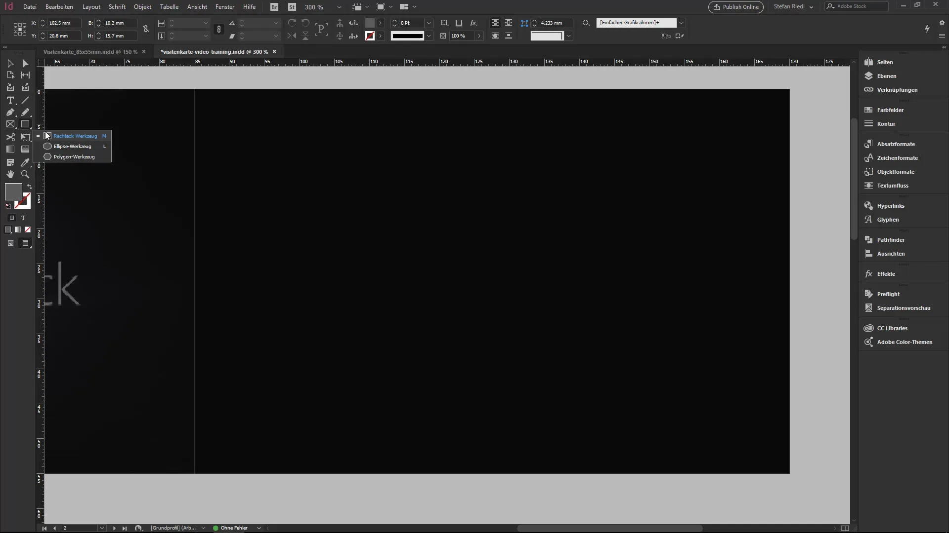 InDesign efektyviai naudoti: kurti formas ir kontūrus