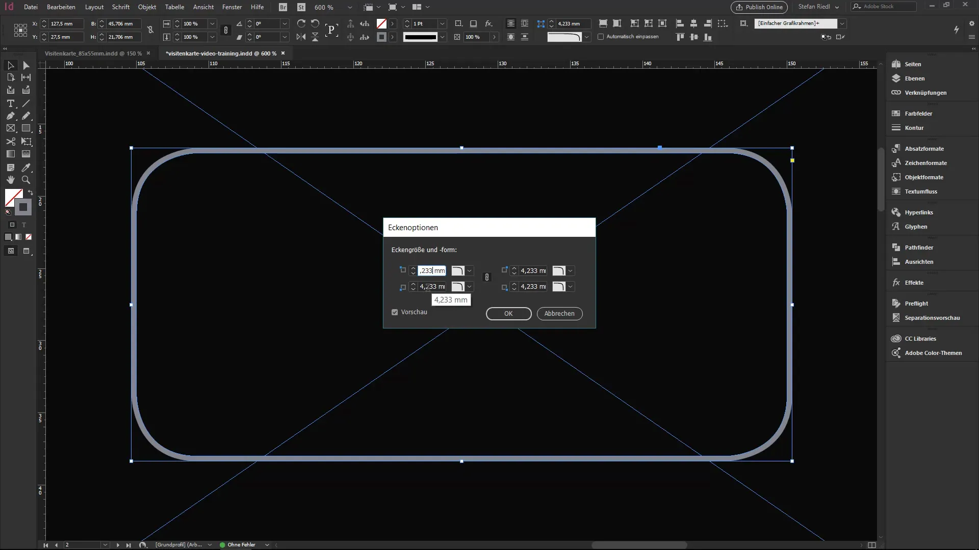 Naudoti InDesign efektyviai: kurti formas ir kontūrus