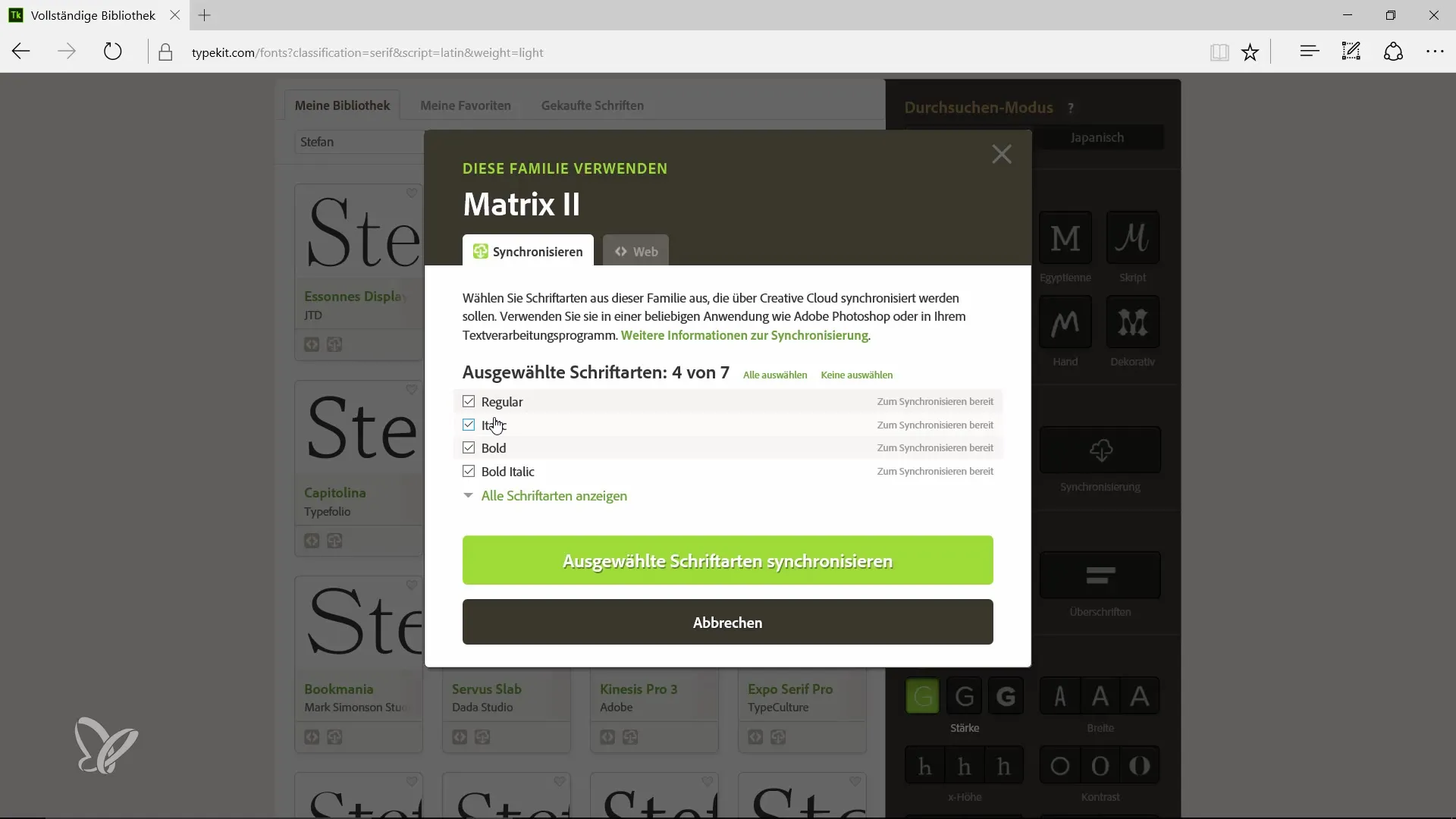 Typekit in InDesign CC – How to use fonts effectively