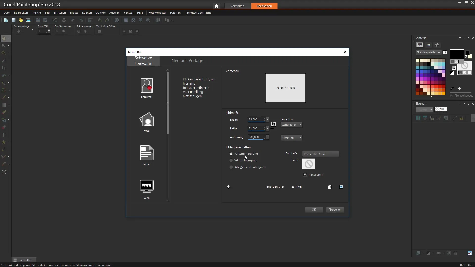 Bruke lag effektivt i Corel PaintShop Pro