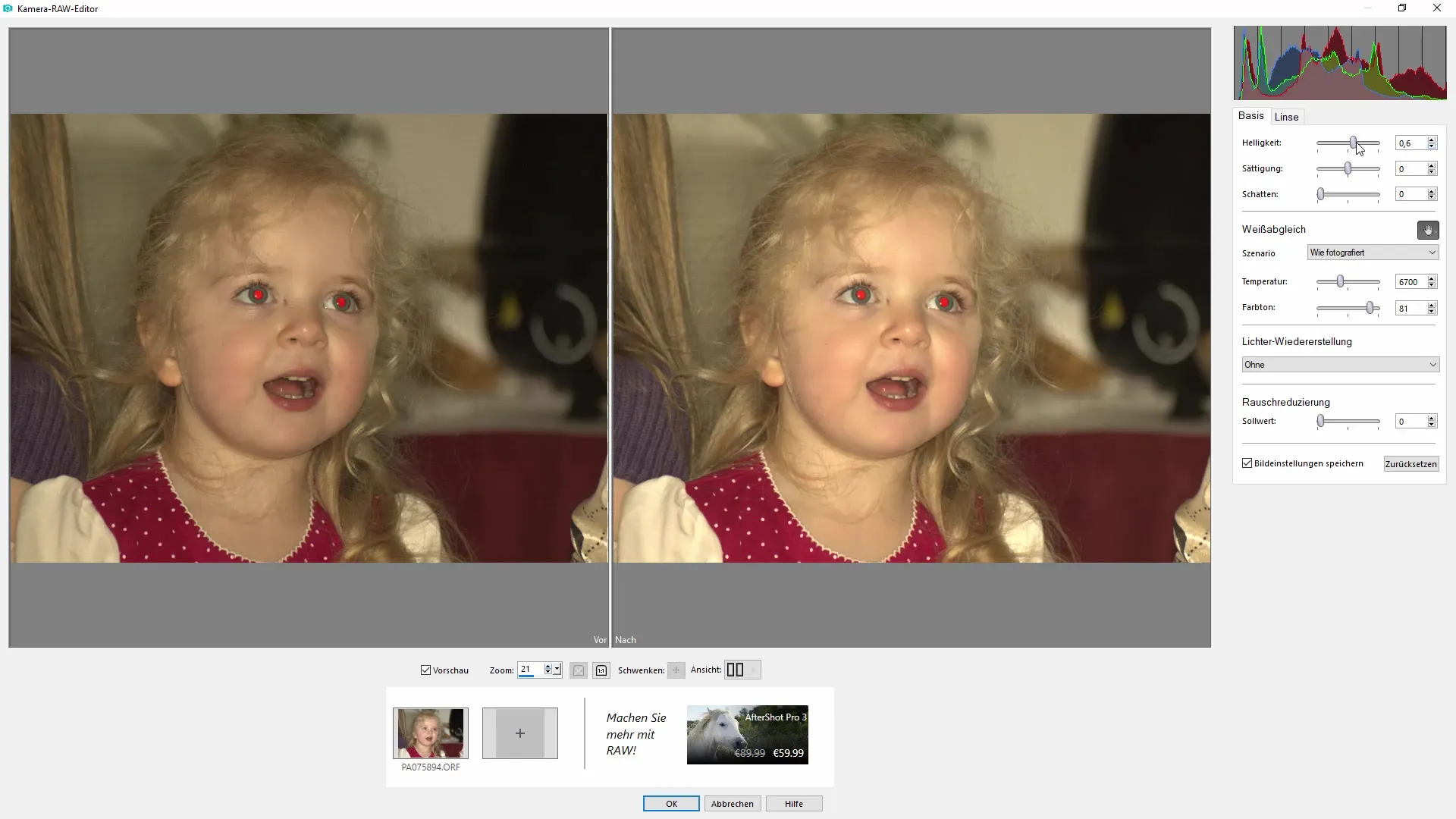 Optimalisere RAW-bilder i Corel PaintShop Pro