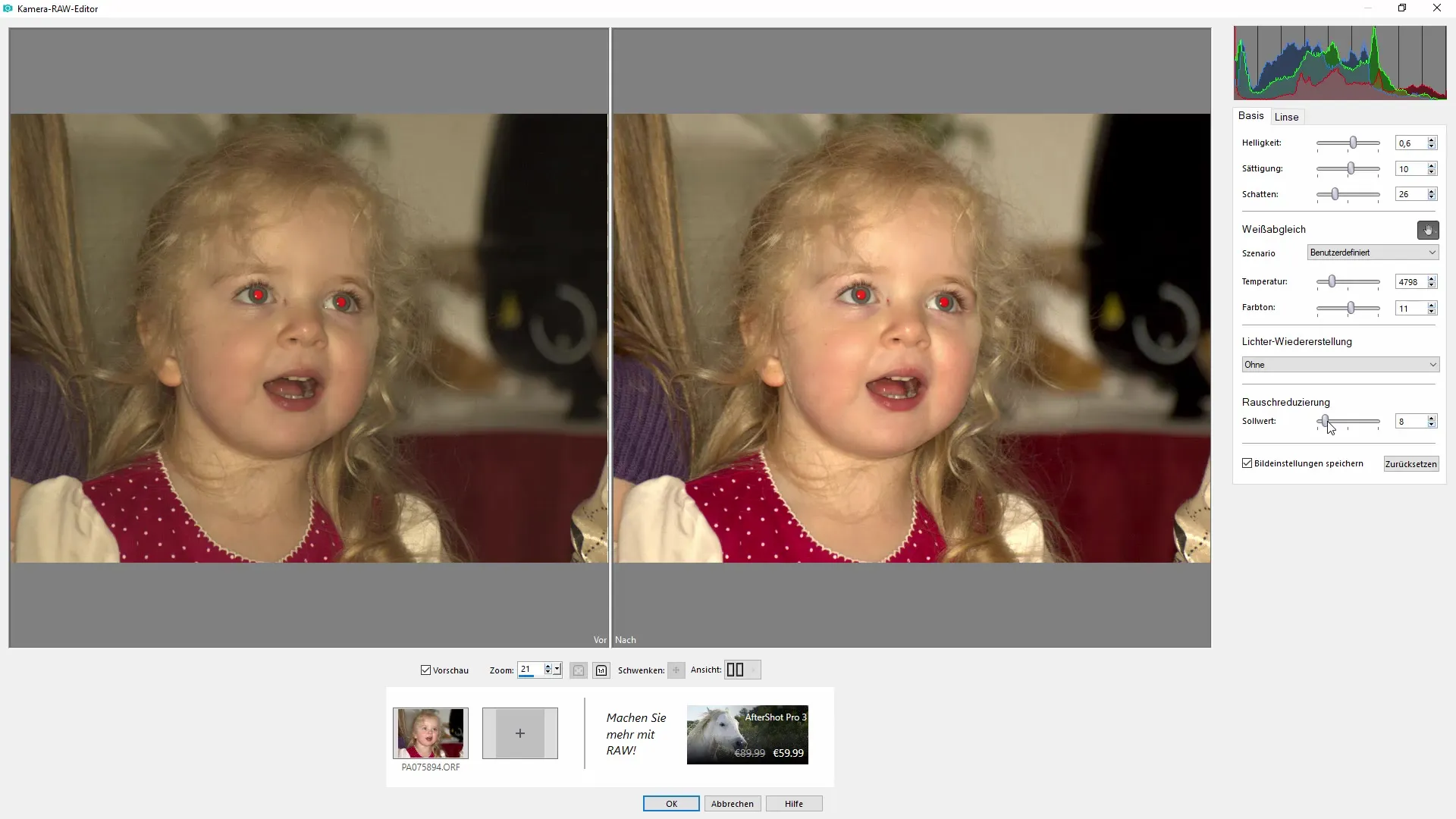 Optimalisere RAW-bilder i Corel PaintShop Pro