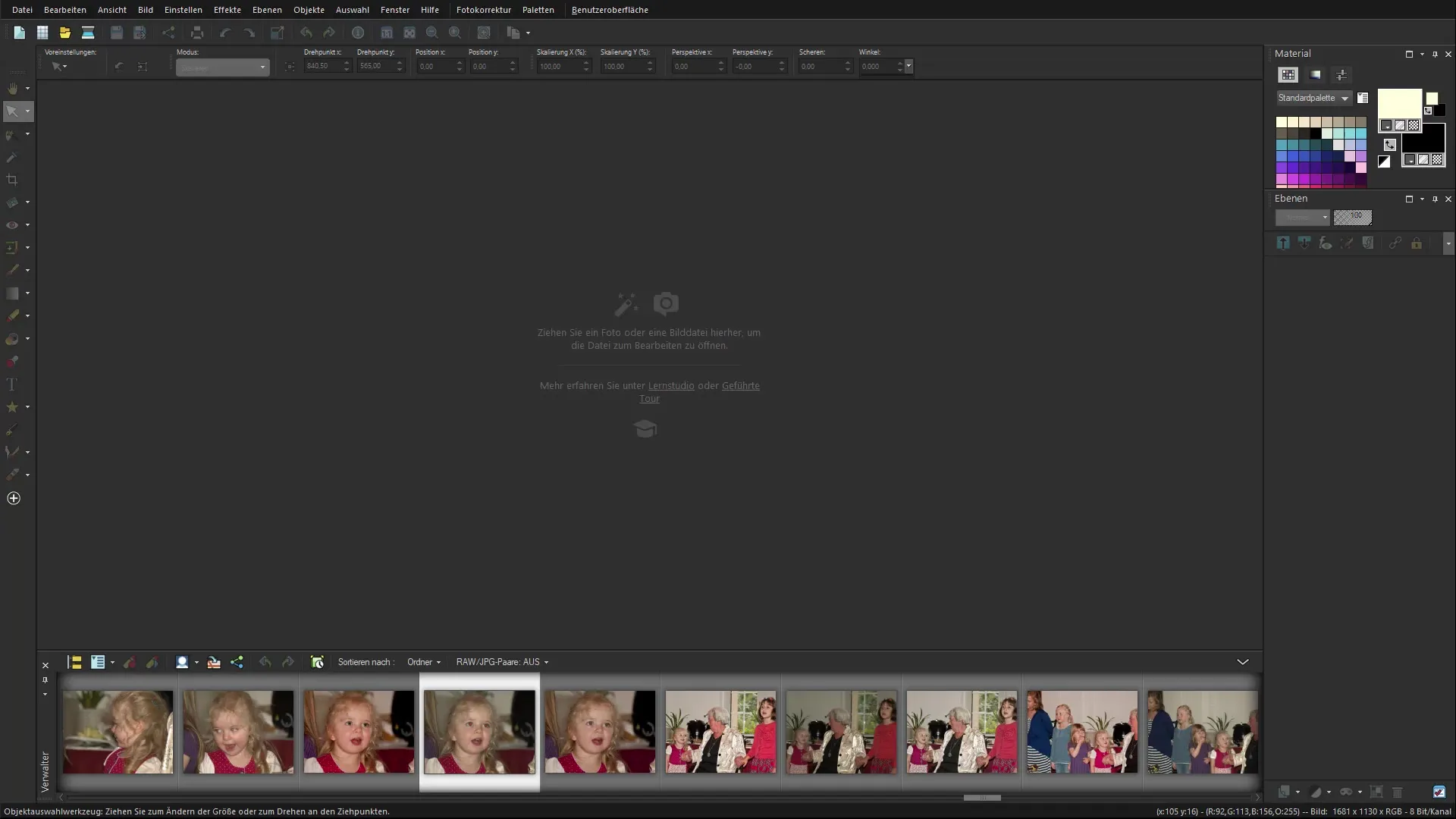 Optimere RAW-bilder i Corel PaintShop Pro