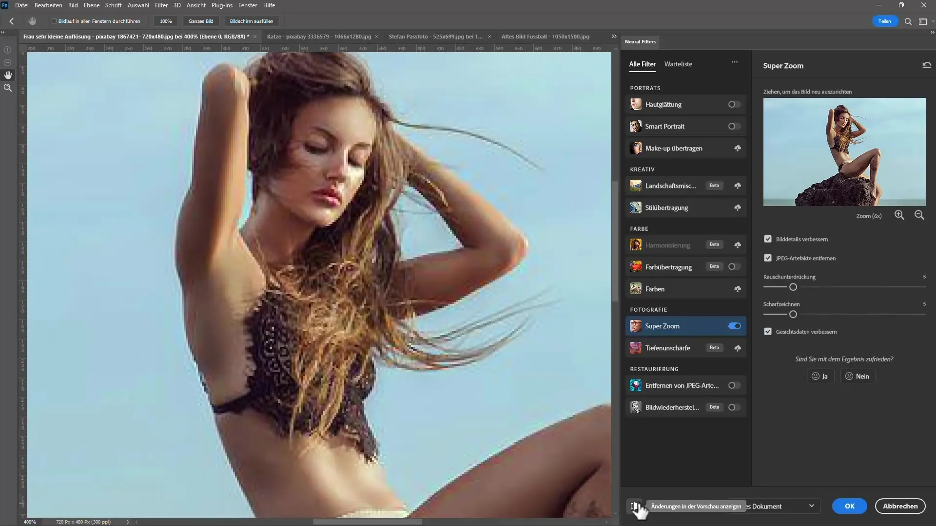 Optimální techniky pro zvětšení obrázku v programu Photoshop