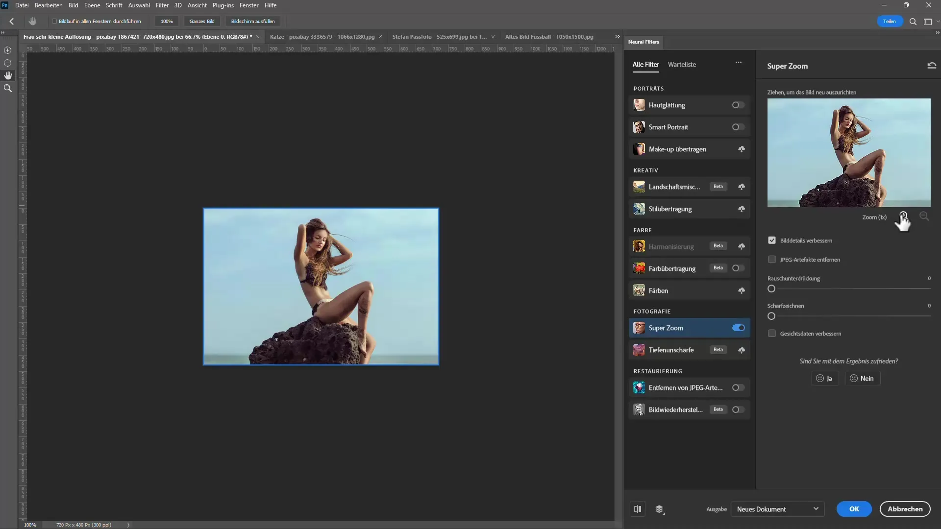 Optimální techniky pro zvětšení obrázku v programu Photoshop