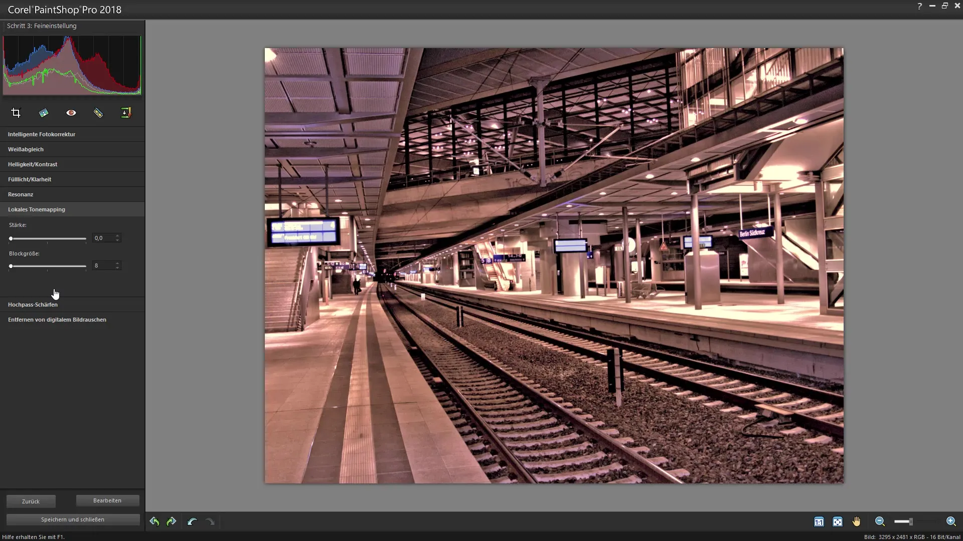 HDR-bilder lage med Corel PaintShop Pro
