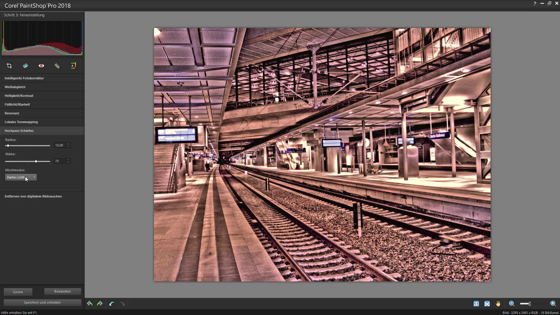HDR-bilder lage med Corel PaintShop Pro
