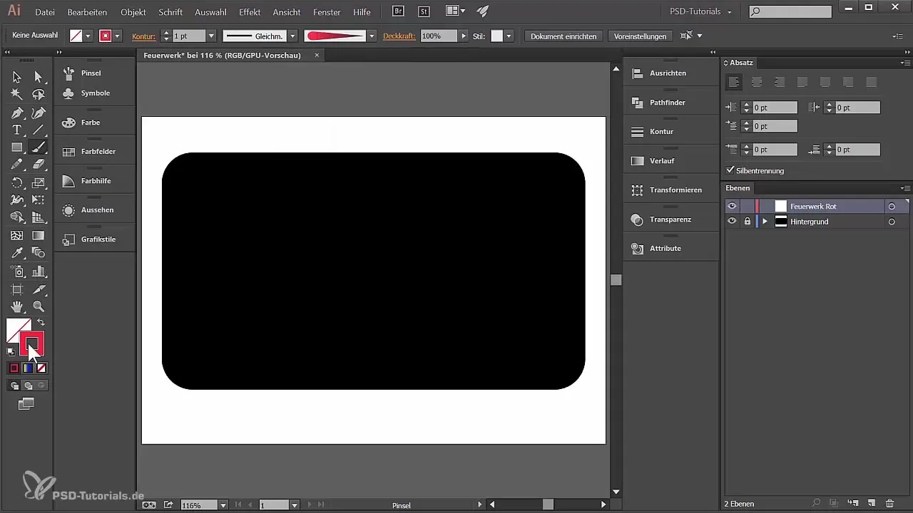 Kūrybingi fejerverkai naudojant Adobe Illustrator