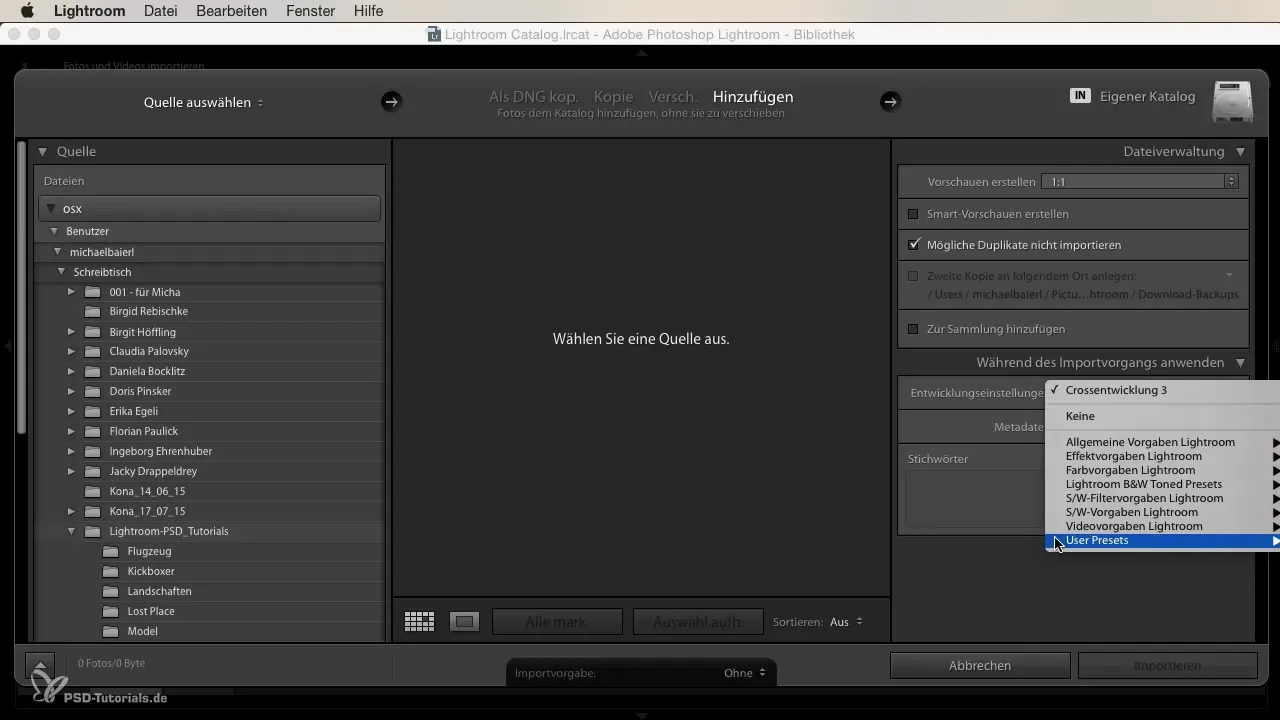 Impor yang Efisien di Lightroom dengan Preset Kustom