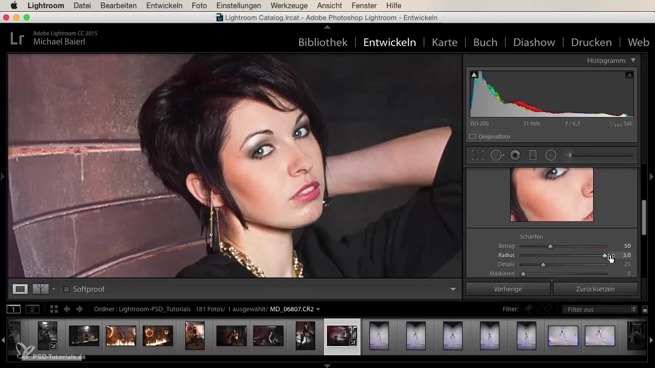 Lightroom skarphedning for imponerende billeder