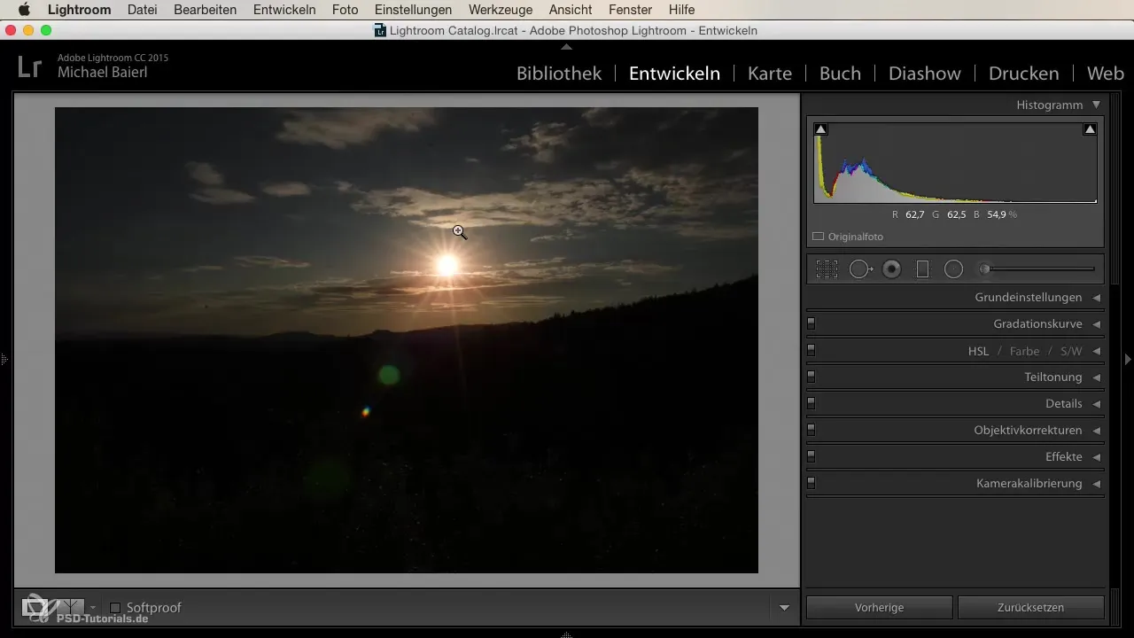 Efektívne znížiť šum v Lightroom
