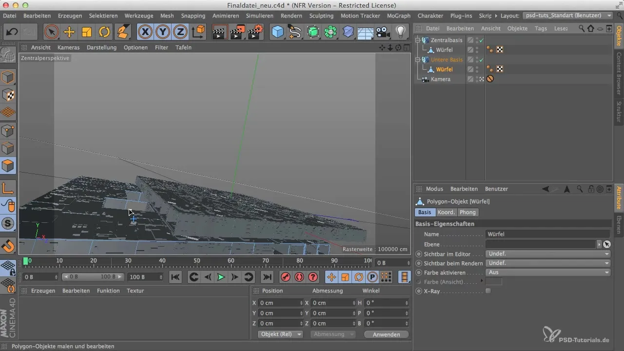 Створіть нижню основу в Cinema 4D та Photoshop