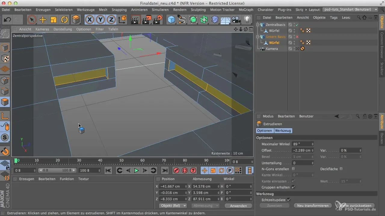 Оптимізація та моделювання Greebles в Cinema 4D