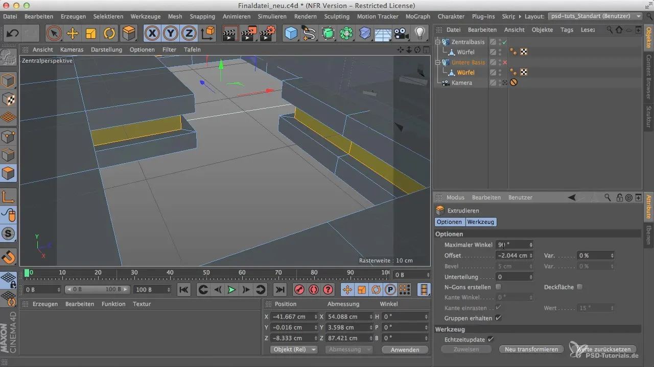 Оптимізація та моделювання Greebles в Cinema 4D