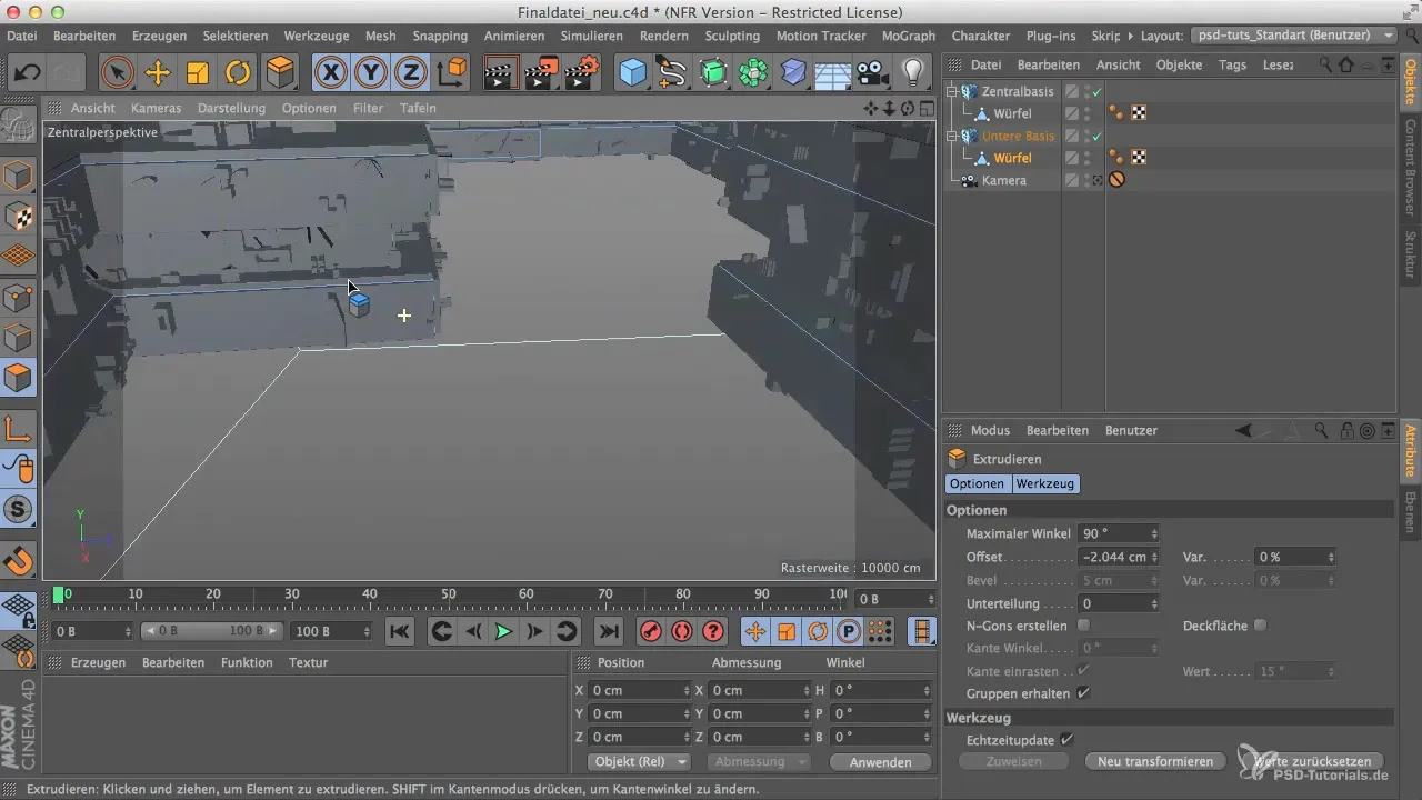 Оптимізація та моделювання Greebles у Cinema 4D