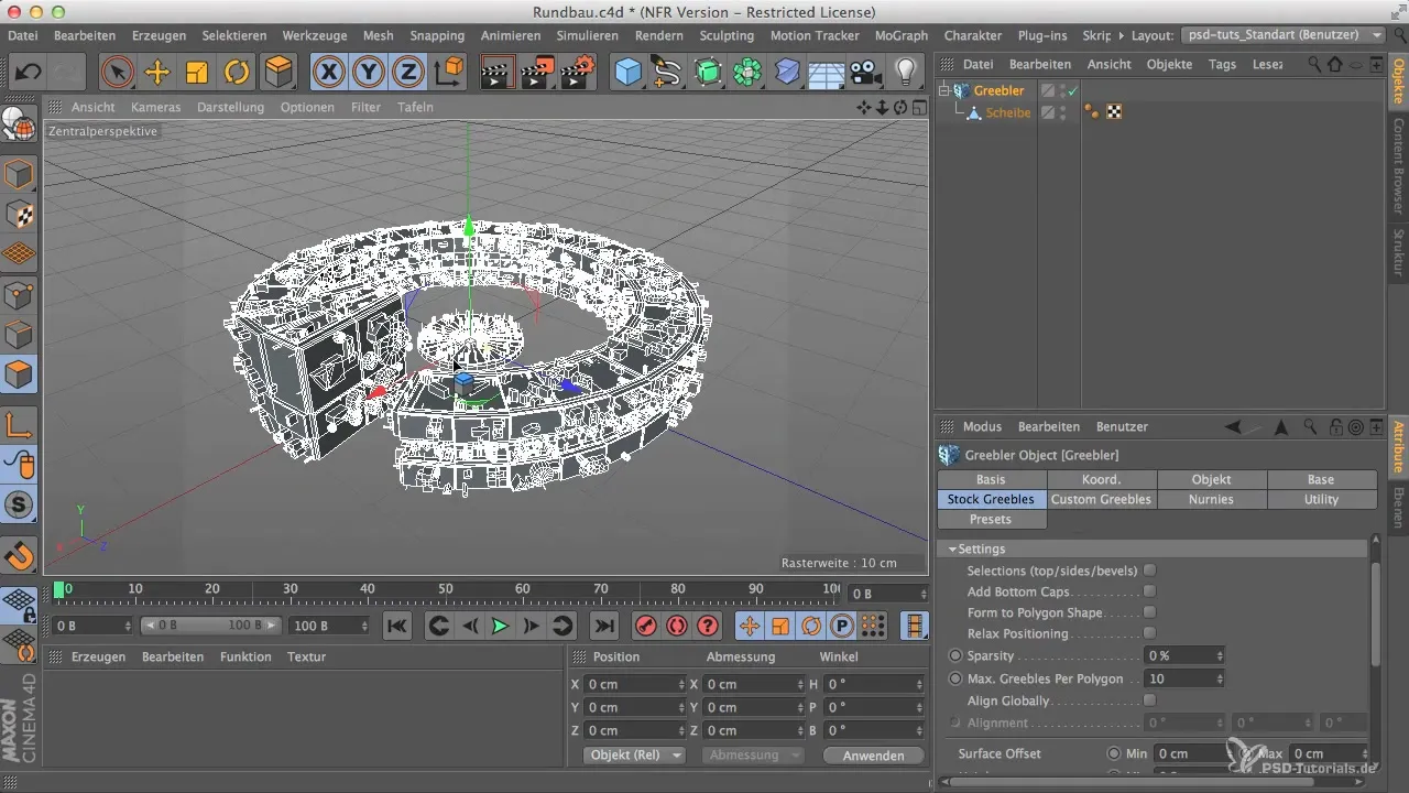 Greebles у Cinema 4D ефективніше створювати