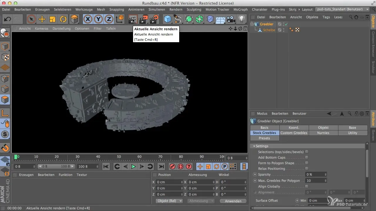 Greebles в Cinema 4D ефективніше оформлювати